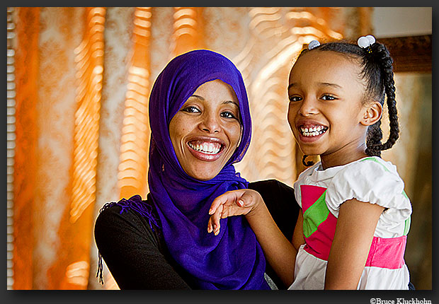 photo of Hodan Hassan and Geni Hassan