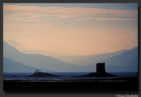 Photo of castle north of Oban