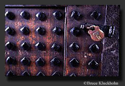 Photo of door at Edinburgh Castle